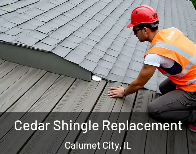  Cedar Shingle Replacement Calumet City, IL