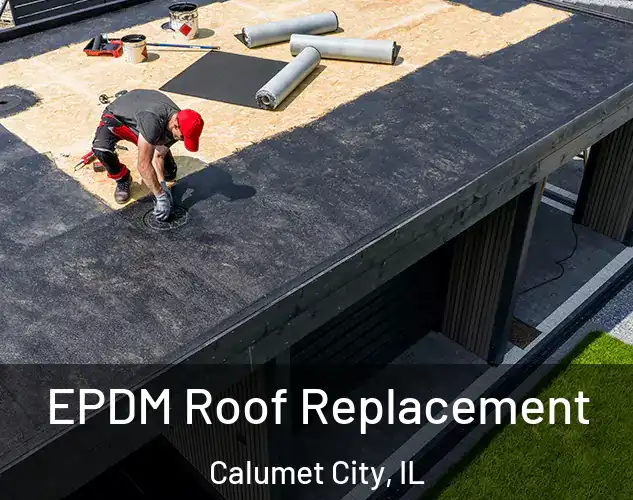  EPDM Roof Replacement Calumet City, IL