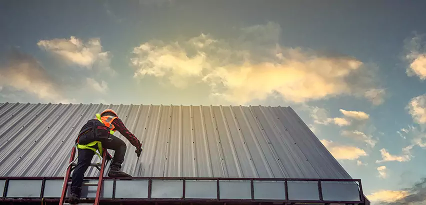 Commercial Built-Up Roof Installation in Calumet City