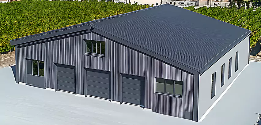 Corrugated Garage Roof Repair in Calumet City