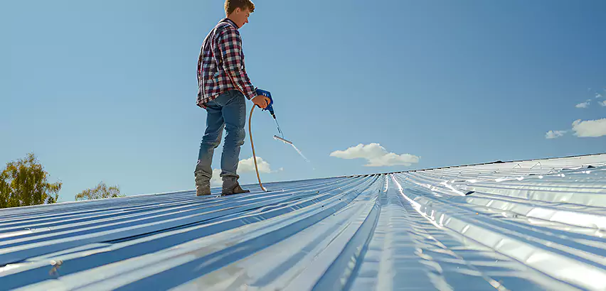 EPDM Roofing Installation Drip Edge in Calumet City