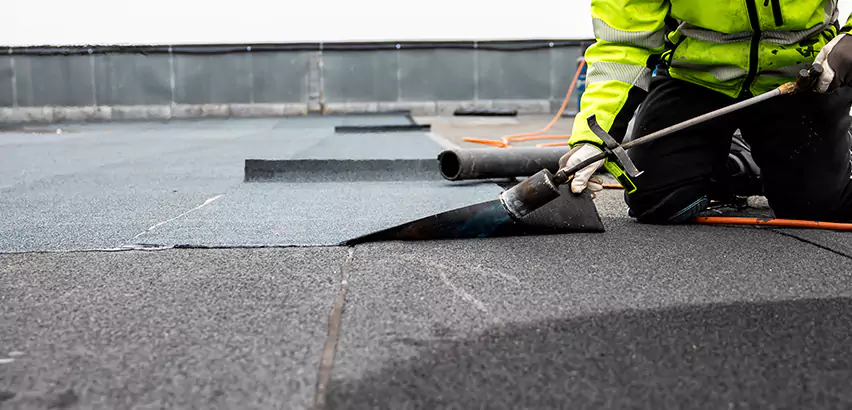 Residential Flat Roof Repair in Calumet City