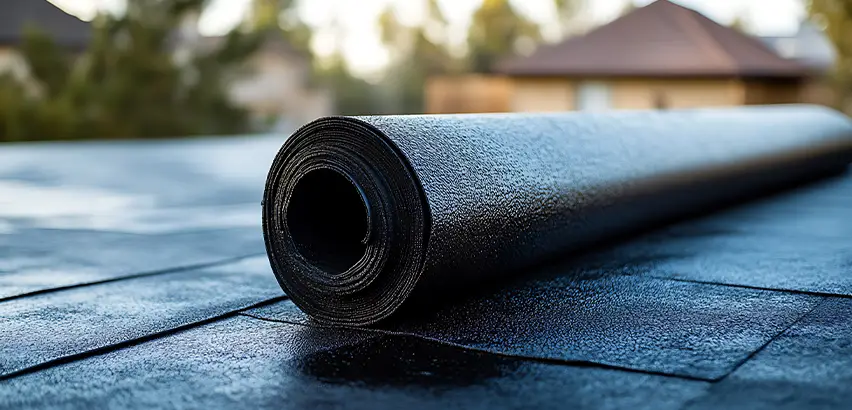 Rubber Flat Roof Replacement in Calumet City